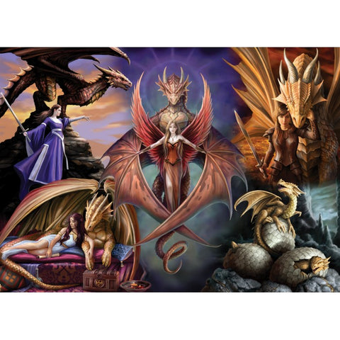 Anne Stokes - La Communauté des Dragons | 1000 mcx