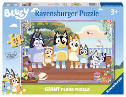 Bluey : Moment en famille | Casse-tête de plancher 24 mcx
