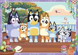 Bluey : Moment en famille | Casse-tête de plancher 24 mcx