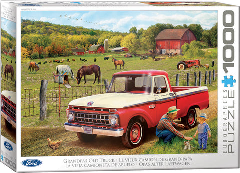 Le vieux camion de grand-papa | 1000 mcx
