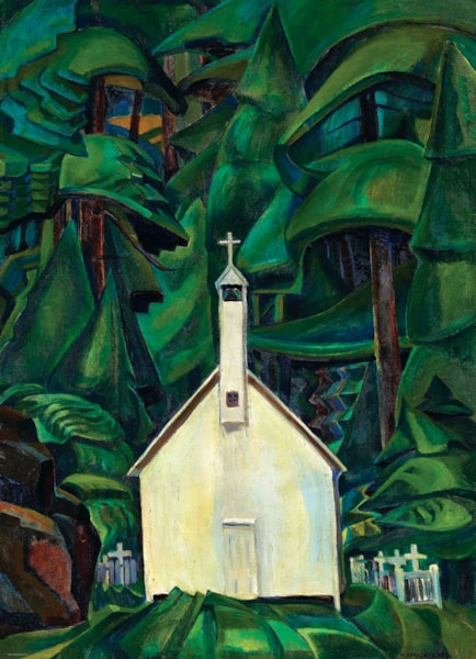 Emily Carr - Église du village de Yuquot | 1000 mcx