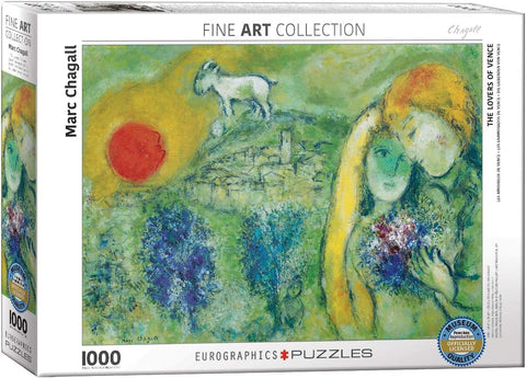 Chagall - Les amoureux de Vence | 1000 mcx