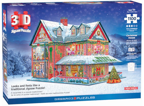 Maison de Noël 3D 1100 mcx