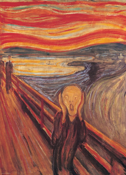 Edvard Munch - Le cri | 1000 mcx