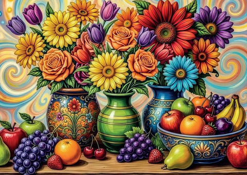 Le délice de fleurs et de fruits | 1000 mcx