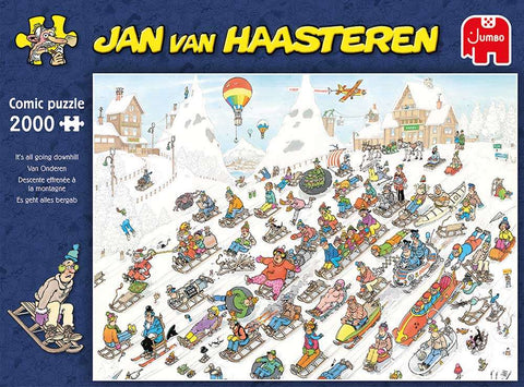 Jan Van Haasteren - Descente effrénée à la montagne | 2000 mcx