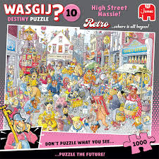Wasgij Rétro Destiny #10 - Chaos sur la rue commerçante | 1000 mcx