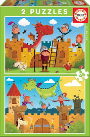 Dragons et chevaliers | 2 X 48 mcx