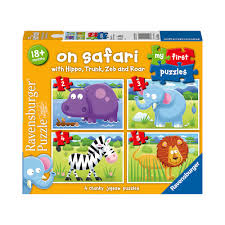 My first puzzles - En safari 18 mois