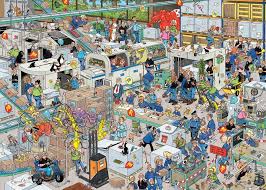 Jan Van Haasteren - Fabrique de puzzles | 1000 mcx