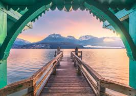 Beau sentier : Quai au Lac d'Annecy | 1000 mcx