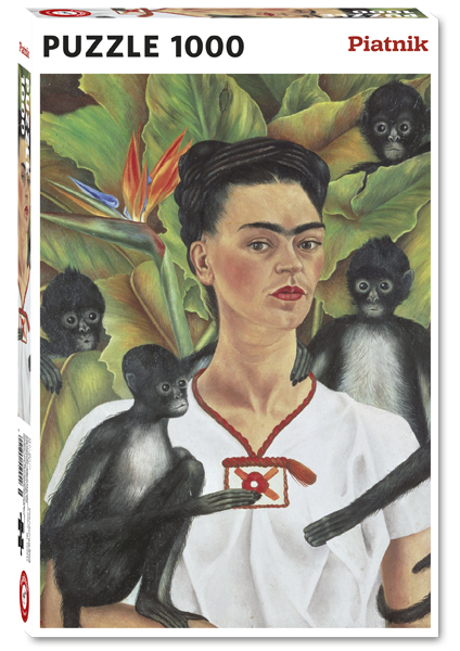 Frida Khalo- Autoportrait avec des singes | 1000 mcx