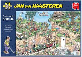 Jan Van Haasteren - Le parcours de golf | 5000 mcx
