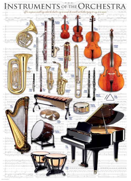 Instruments de l'orchestre | 1000 mcx