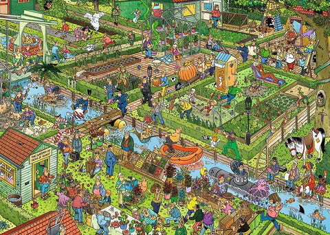 Jan Van Haasteren - Le jardin de légumes | 1000 mcx