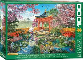 Jardin japonais de printemps | 1000 mcx