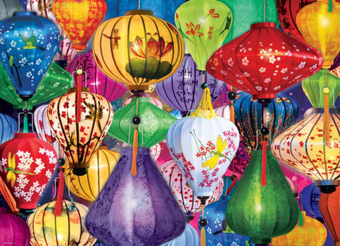 Lanternes asiatiques | 1000 mcx