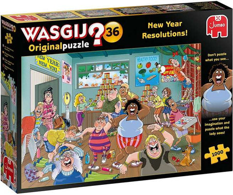 Wasgij Original #36 - Les résolutions | 1000 mcx