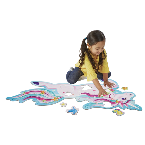 Licorne - Casse-tête de plancher scintillant | 44 XL mcx