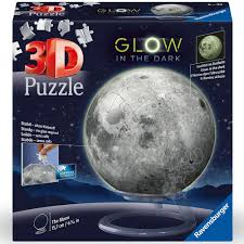 Lune  illuminée 3D 74 mcx