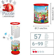 Pot pour crayons Super Mario 3D 54 mcx