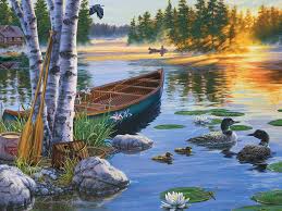 Matin sur le lac | 275XL mcx