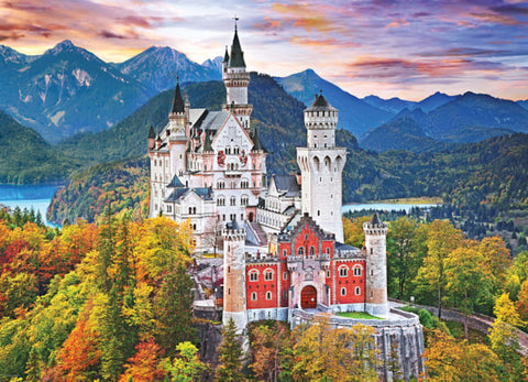 Neuschwanstein Bavière, Allemagne | 1000 mcx