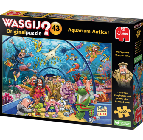 Wasgij Original #43 - Ça sent le poisson ! | 1000 mcx