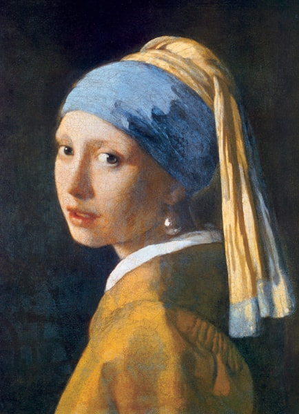 Jan Vermeer - La jeune fille à la perle | 1000 mcx