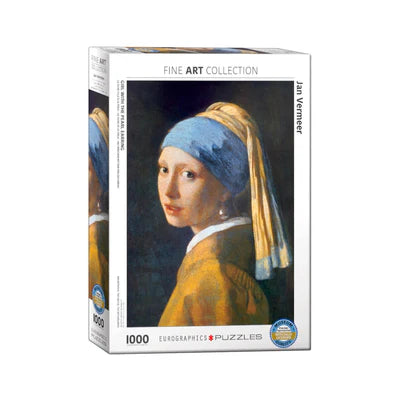 Jan Vermeer - La jeune fille à la perle | 1000 mcx