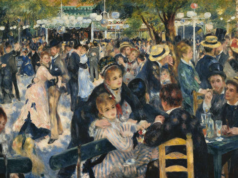 Renoir - Danse au moulin de la galette | 1000 mcx