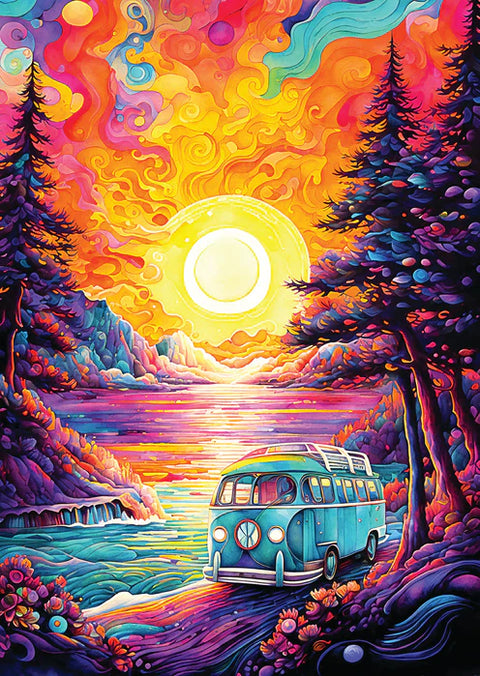 Van life à la plage | 1000 mcx