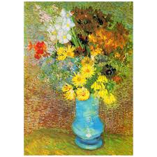 Van Gogh - Vase avec marguerites et anémones | 1000 mcx