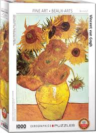Van Gogh - Vase avec douze tournesols | 1000 mcx