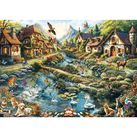 Village en lisière de forêt  | 1000 mcx